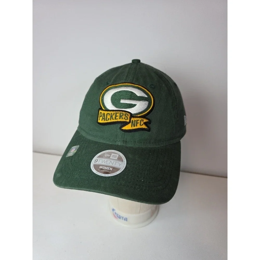 NWS‎ Green Bay Packers New Era 9twenty Strapback Hat NFL Womens